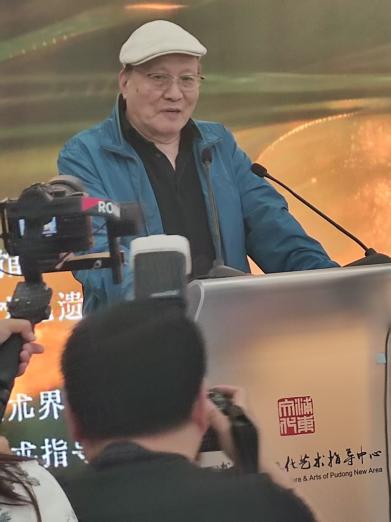 2026.6.20 上大穆益林老教授新帛画艺术展盛大开幕_img1.jpg